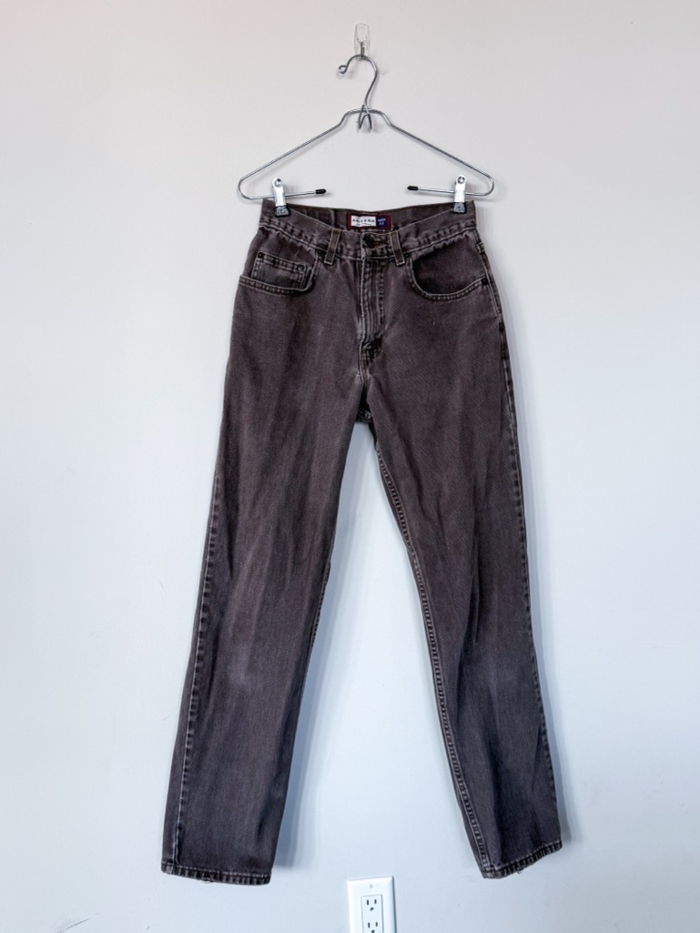 Vintage Chocolate Brown Arizona Mom Jeans Loose Fit Denim Y2K 2000s